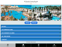 Tablet Screenshot of eldoradorivieramaya.com